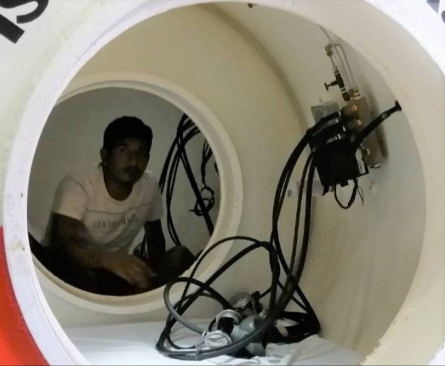 Médicos recomendaron a los hombres de mar no sobrepasar los 30 metros de profundidad