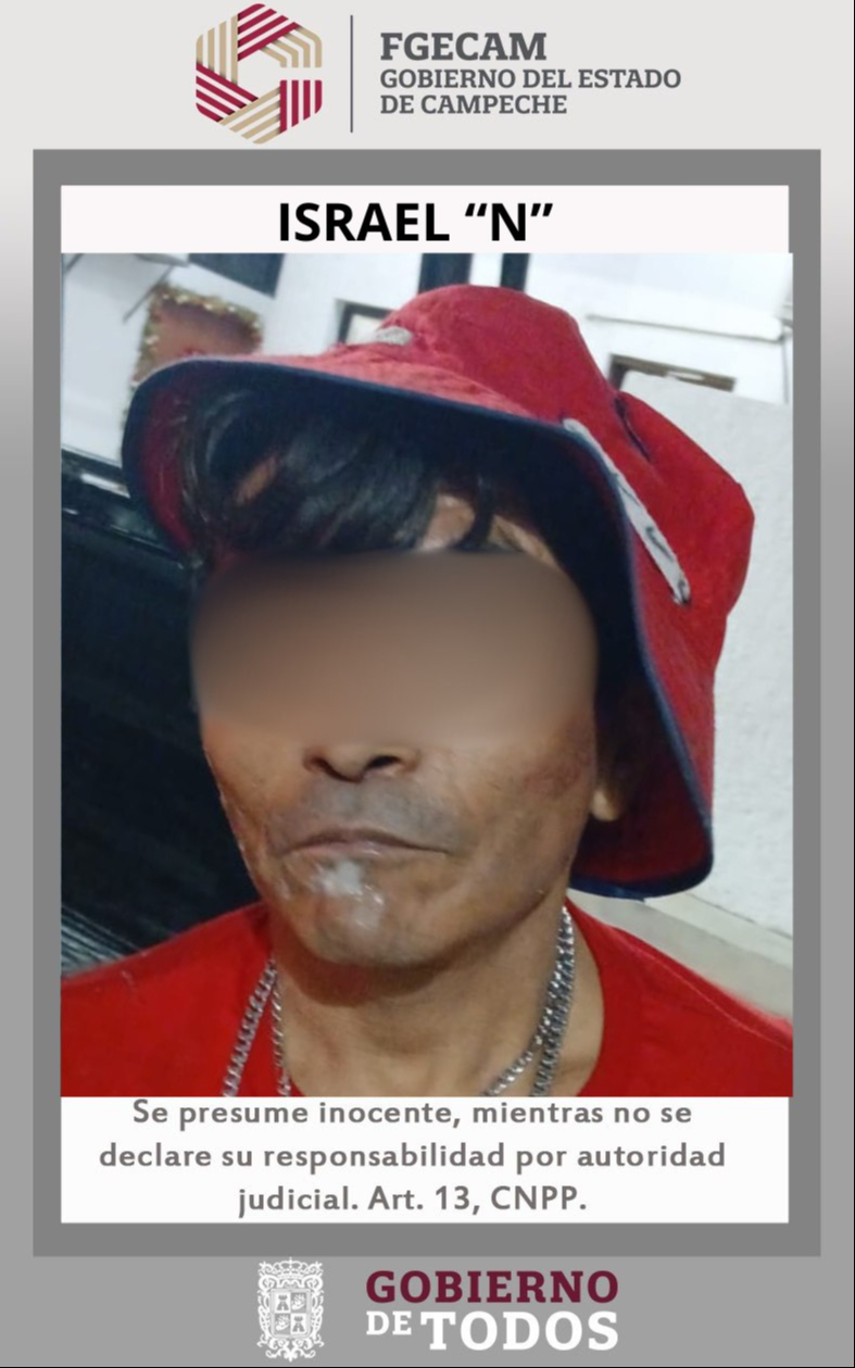 Tras ser detenido con presuntas drogas, un juez vinculó a proceso a Israel “N” y ordenó su reclusión en el penal de Kobén