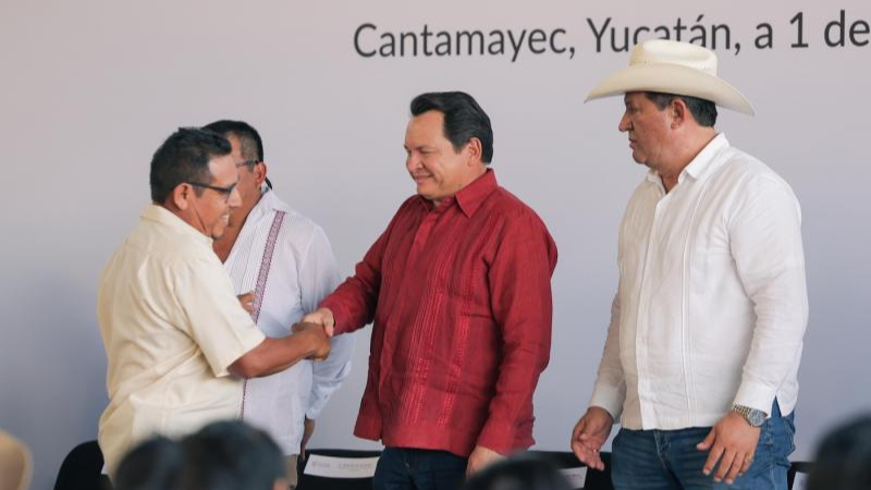 Campo yucateco continúa renaciendo con el respaldo del Gobierno de Yucatán