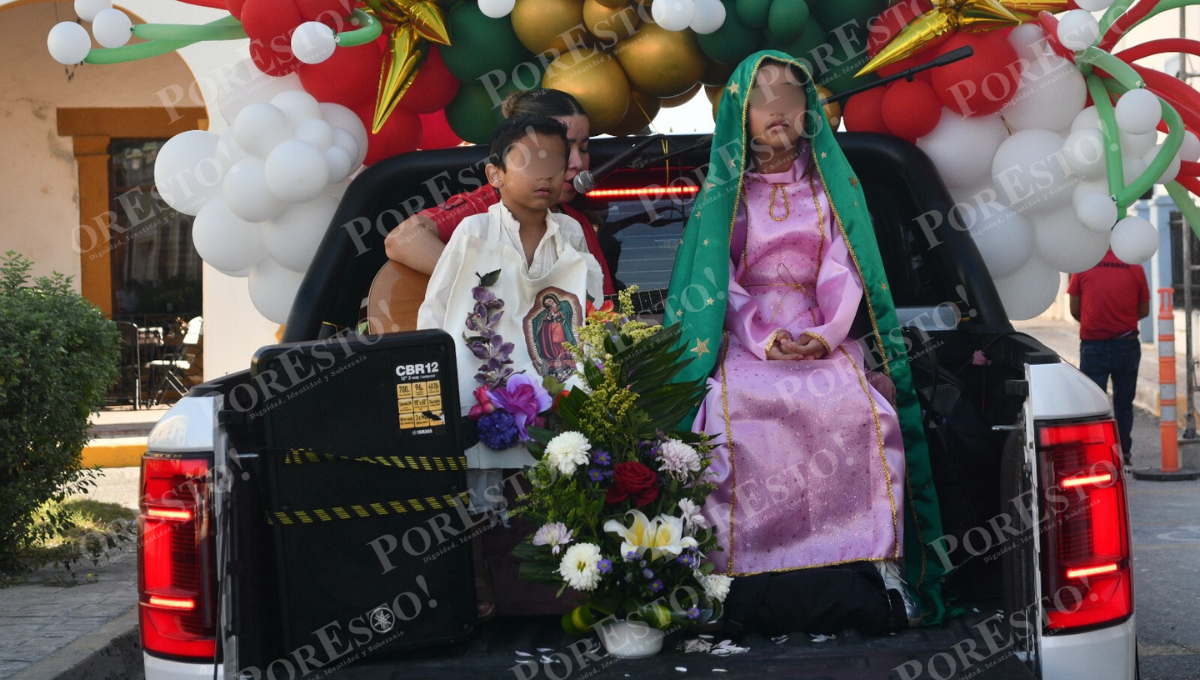 Campeche vive con solemnidad y cultura la celebración de la Virgen de Guadalupe
