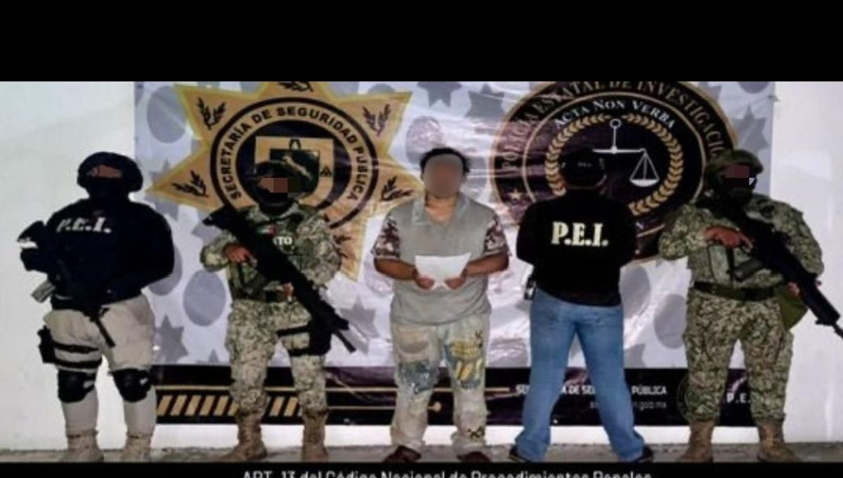 Detenido probable responsable de feminicidio y violación en agravio de una menor en Izamal