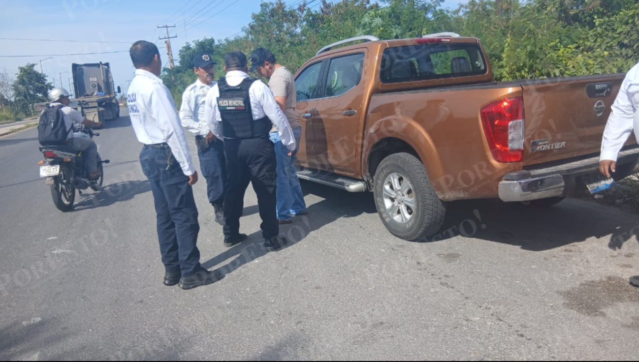 La niña viajaba con su madre y el novio de ella, quienes fueron detenidos en un filtro de revisión de la SPSC en la avenida Solidaridad.