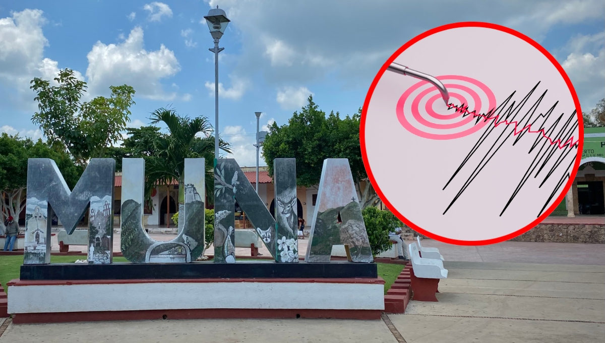 Un sismo se percibió en Muna, Yucatán, este viernes 5 de diciembre