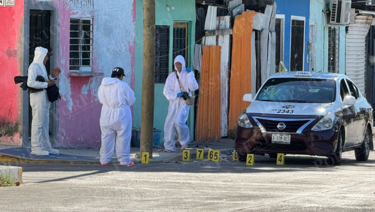 El cuerpo fue trasladado al Servicio Médico Forense para su identificación.