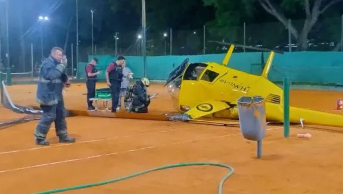 La aeronave, perteneciente a la empresa Hangar Servicios, realizaba un vuelo de rutina