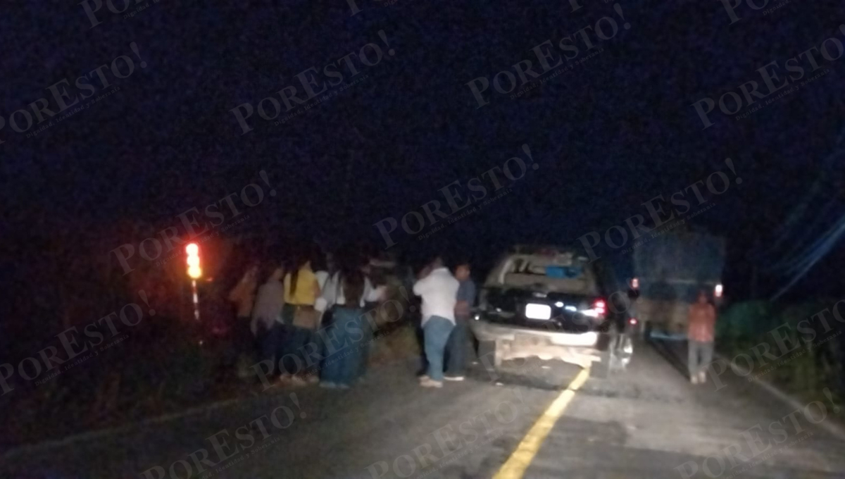 La Guardia Nacional abanderó la zona y controló el tráfico.