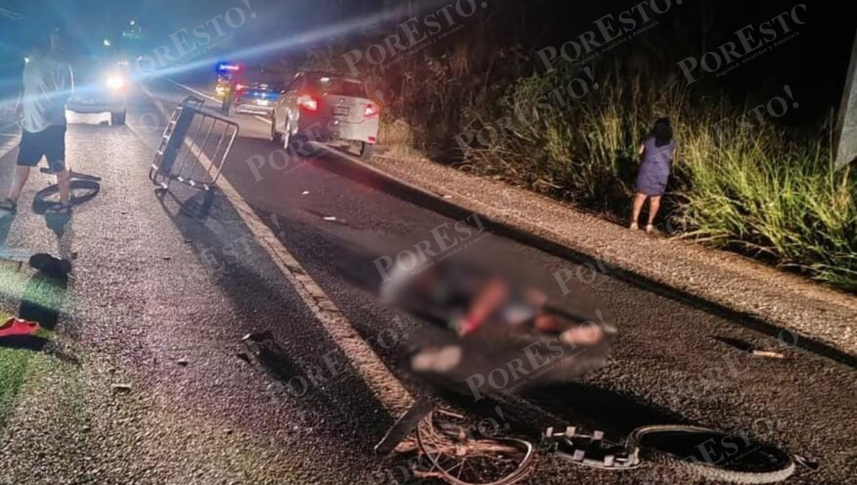 Accidente en Bécal: un muerto y caos vehicular en carretera federal antigua