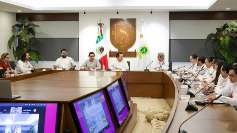 Gobierno del Estado supervisa avances del Puerto de Altura de Progreso