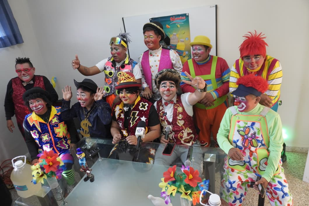 Más de 50 payasos llenarán de color y risas Campeche este 12 de diciembre