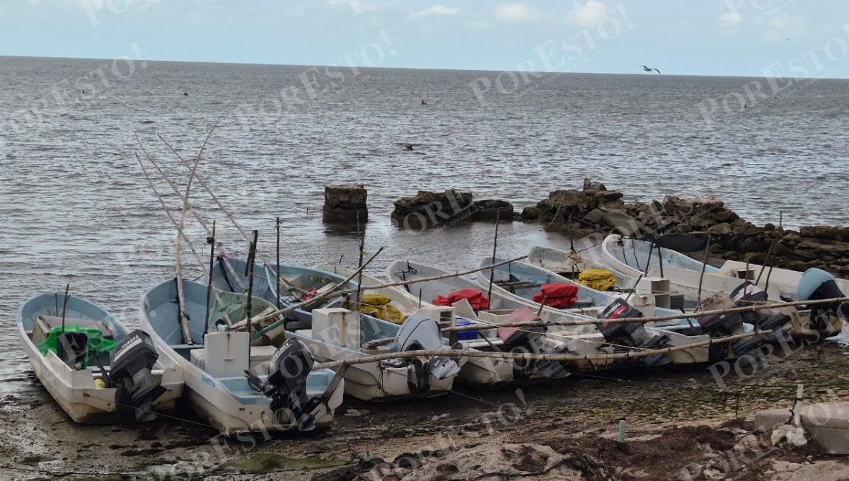 Aunque no hubo lluvias fuertes como en Campeche capital, el cielo permanece nublado con pronósticos de precipitaciones.