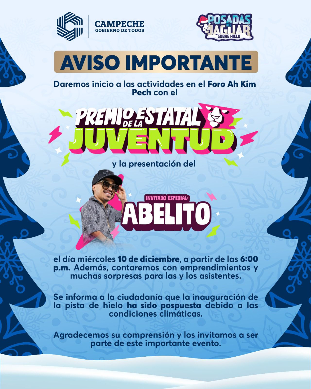 El evento es organizado por el Gobierno del Estado y el Instituto Estatal de la Juventud.