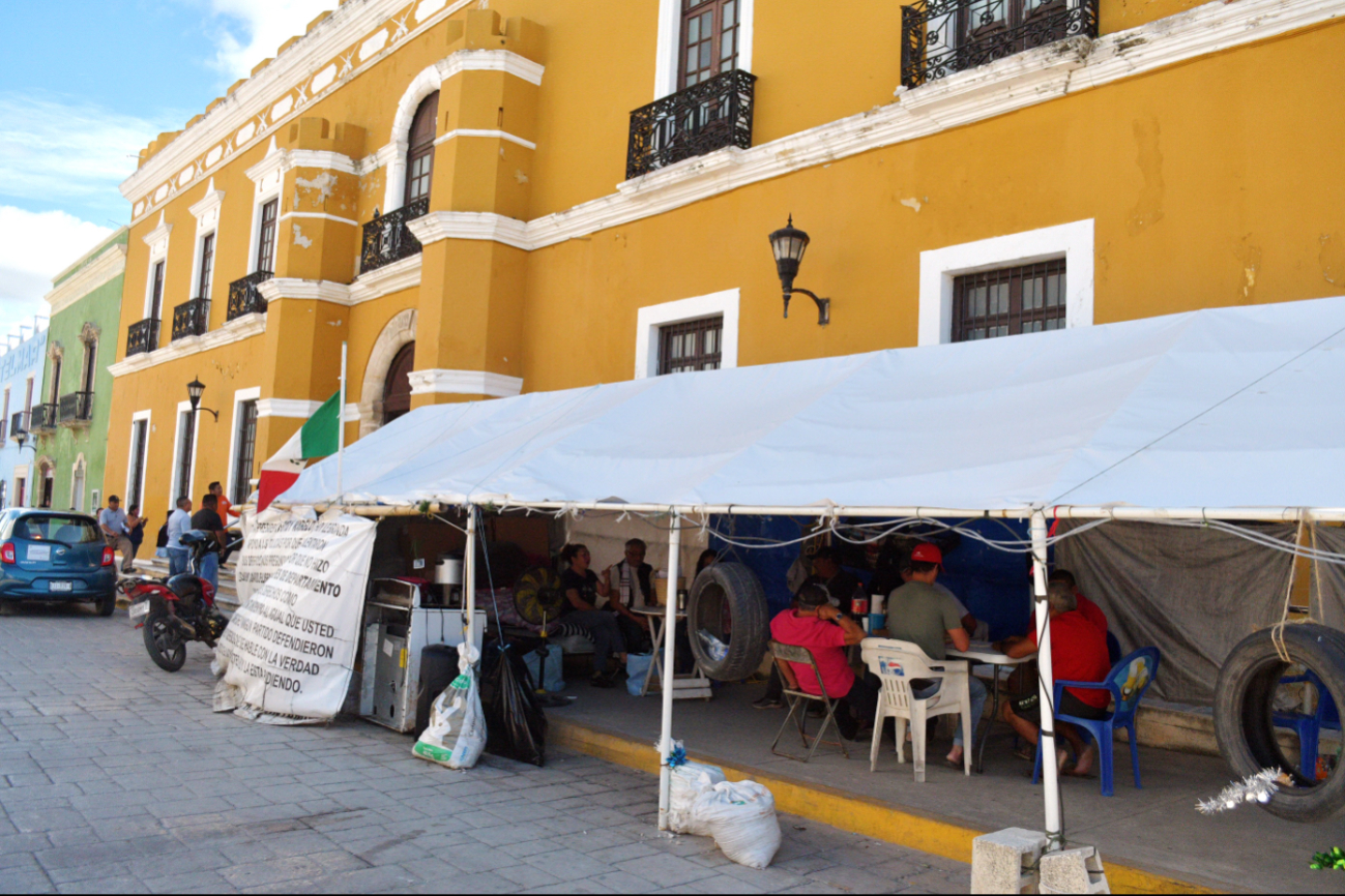 15 días para que Ayuntamiento de Campeche responda a extrabajadores en huelga
