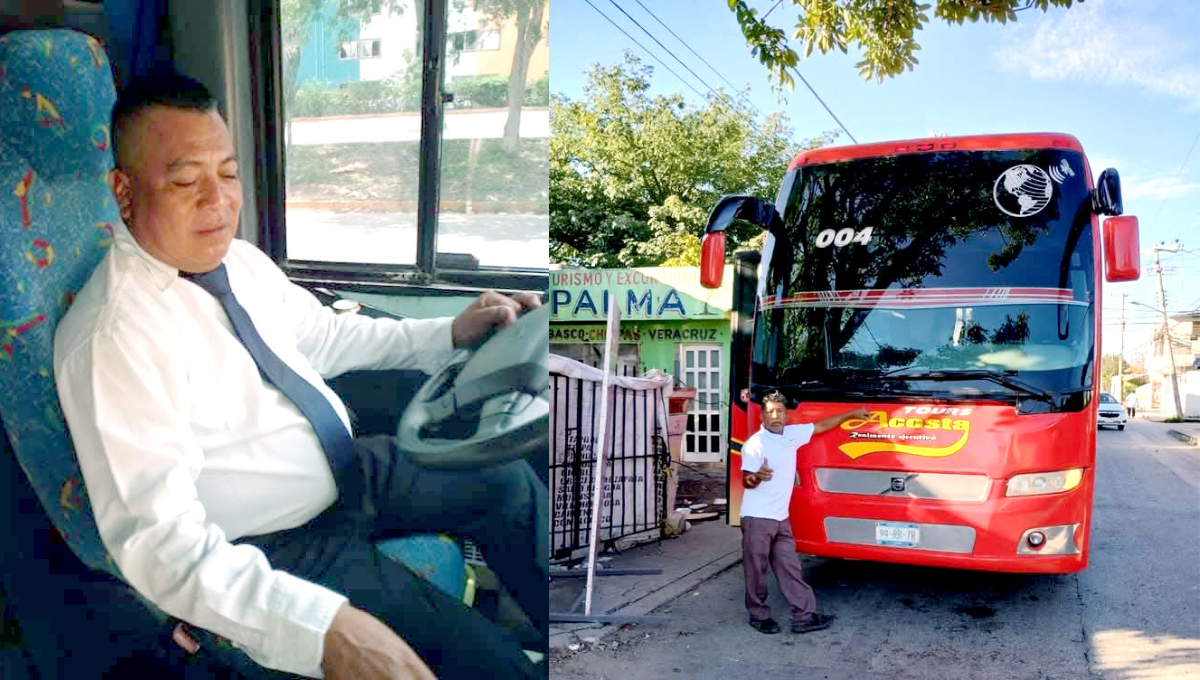 Rosalino J., conductor del autobús de Tours Acosta (izq.) y su ayudante, Ricardo, (der). dejaron huérfanos a cinco vástagos. Rosalino J., conductor del autobús de Tours Acosta (izq.) y su ayudante, Ricardo, (der). dejaron huérfanos a cinco vástagos.