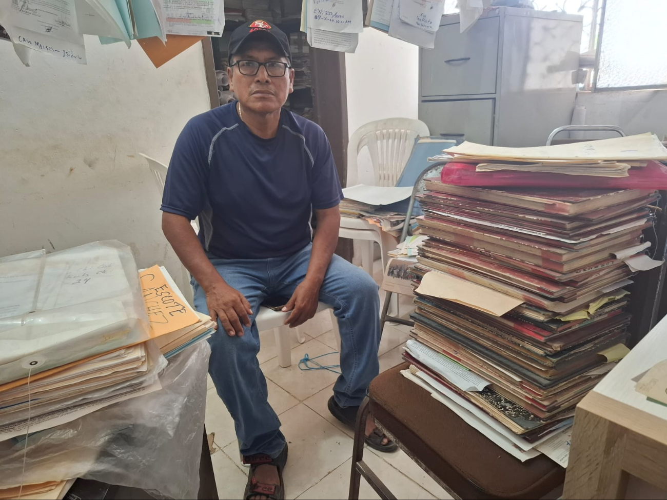 Santiago Cahuich Moo entregó las llaves y aseguró que el cierre fue para proteger bienes y documentación del ejido Santiago Cahuich Moo entregó las llaves y aseguró que el cierre fue para proteger bienes y documentación del ejido