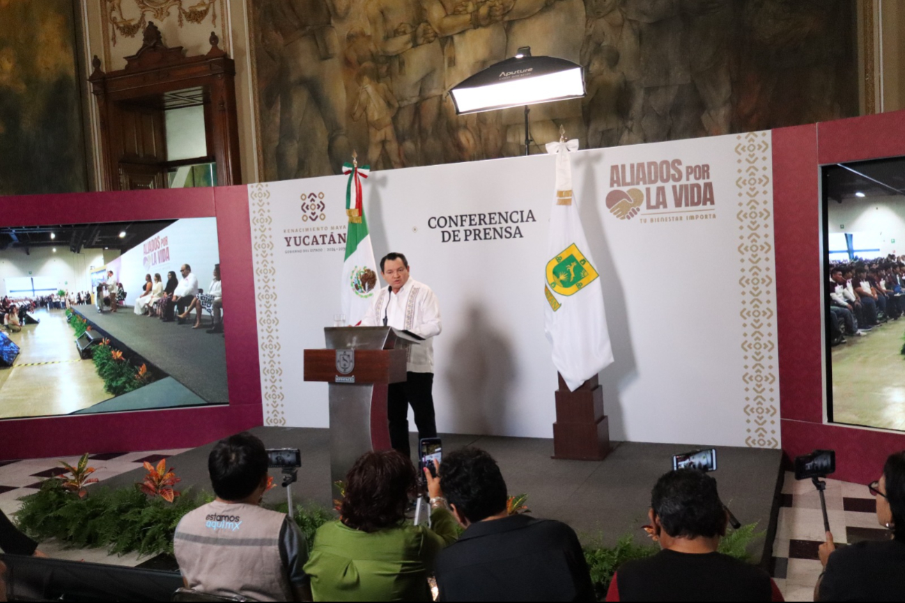 Gobierno de Yucatán atenderá a 800 mil personas con el programa Aliados por la Vida 