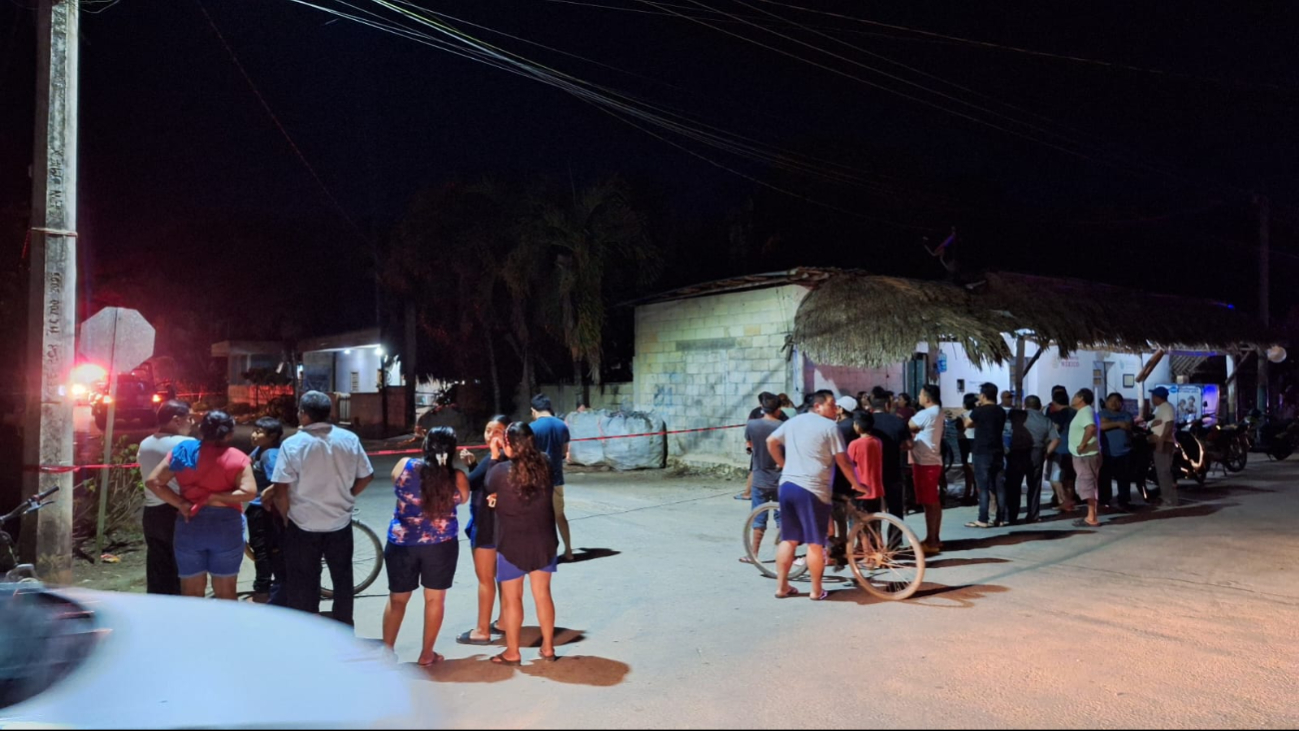 Accidente vehicular acontece en la comunidad de Señor, en Felipe Carrillo Puerto