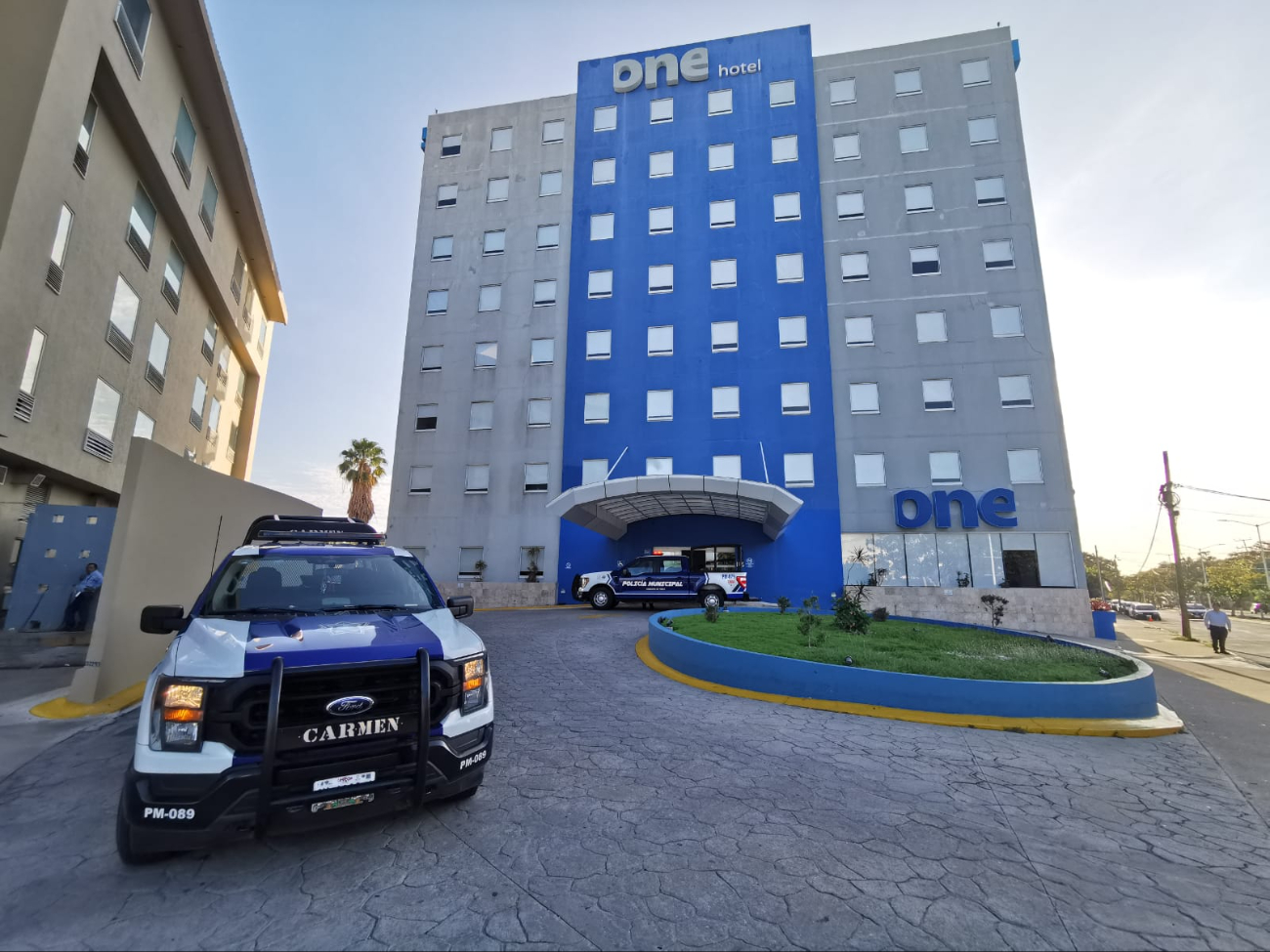 El hotel "One" en la avenida Concordia fue el escenario del incidente El hotel "One" en la avenida Concordia fue el escenario del incidente
