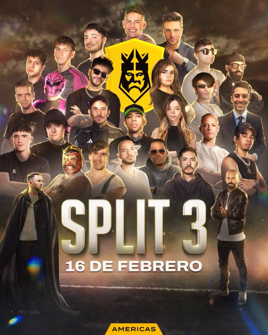 Así se jugará el split 3 Así se jugará el split 3