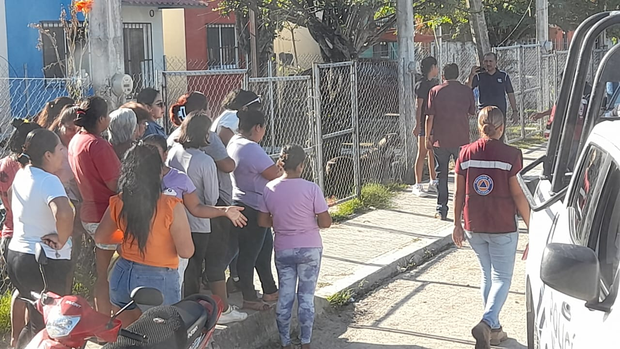 El incidente ocurrió en la calle 19 entre 38 y 49. El incidente ocurrió en la calle 19 entre 38 y 49.