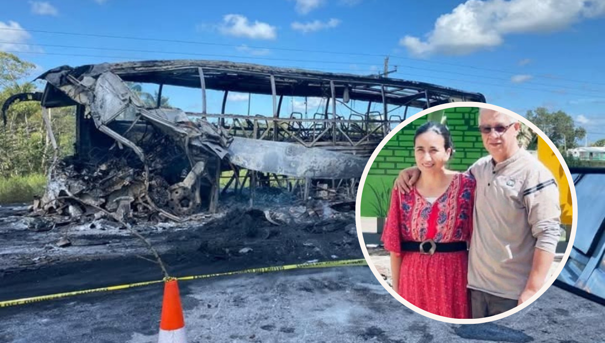  Buscan a pareja que viajaba en el autobús siniestrado durante el accidente en Escárcega