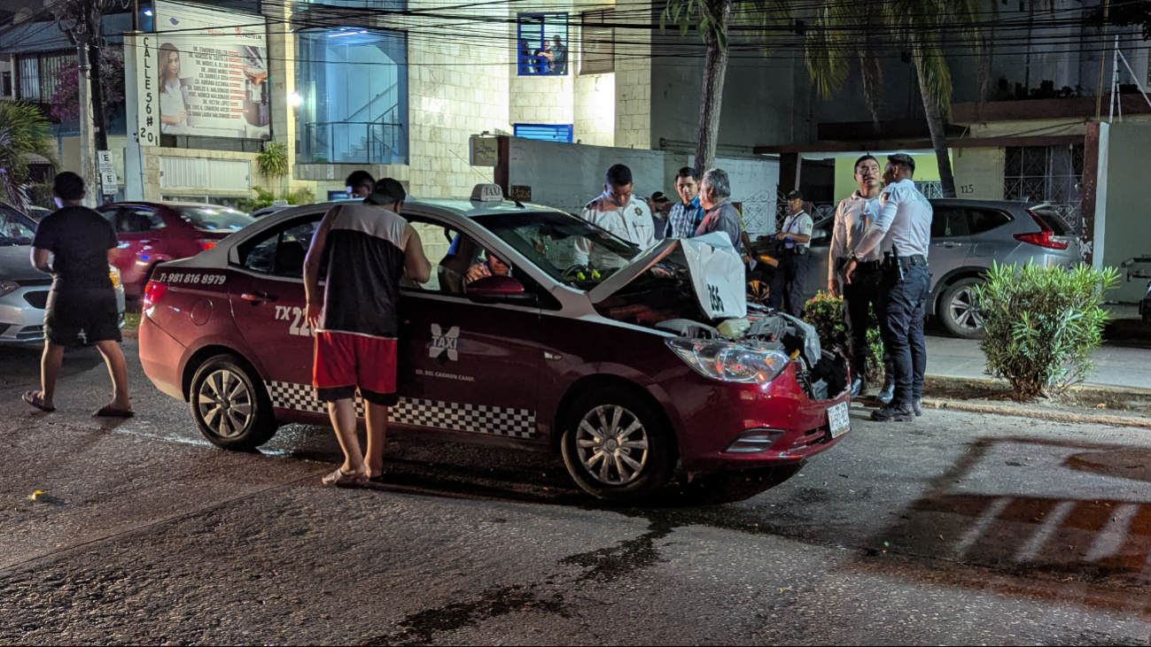 La responsabilidad del choque recayó sobre el taxista La responsabilidad del choque recayó sobre el taxista