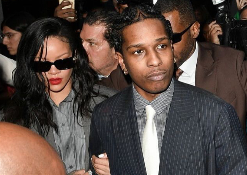 A$AP Rocky junto a Rihanna tras el veredicto del jurado A$AP Rocky junto a Rihanna tras el veredicto del jurado