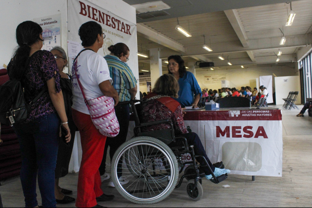Arranca el registro del Censo de la Pensión Universal para personas con discapacidad en Mérida 
