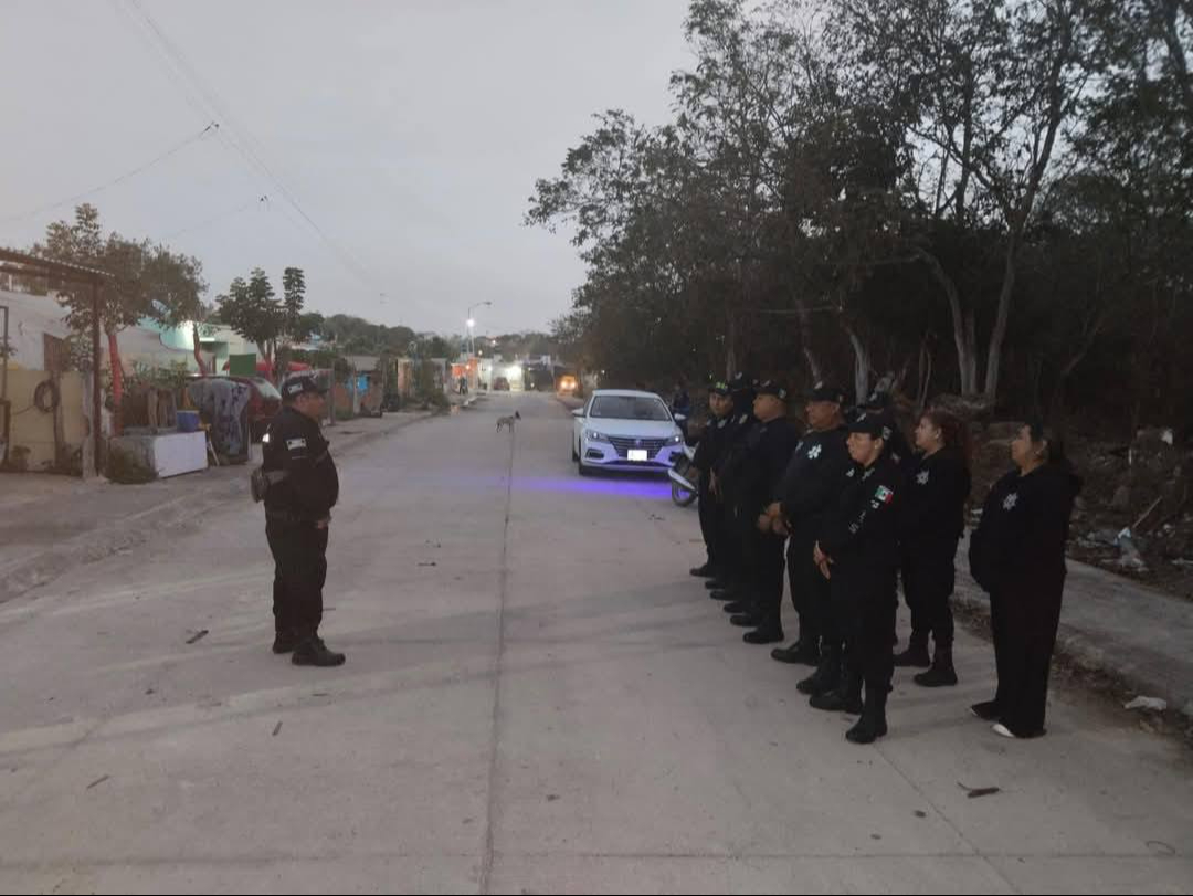 Policías de Umán desplegaron un operativo para localizar al hombre Policías de Umán desplegaron un operativo para localizar al hombre