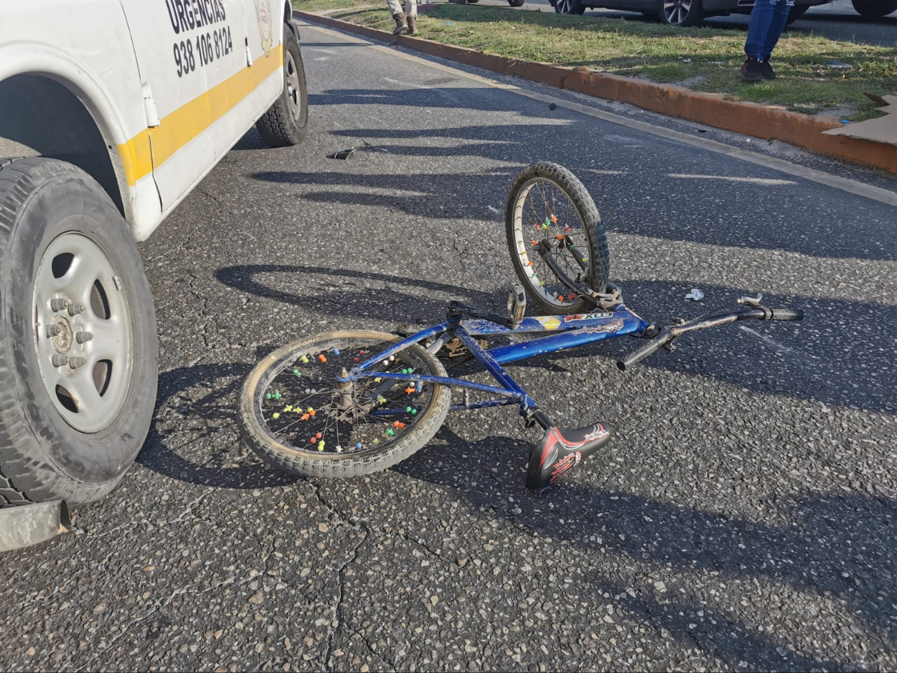 Muere ciclista tras ser arrollado en la Isla de Tris, Ciudad del Carmen; motociclista fue detenido