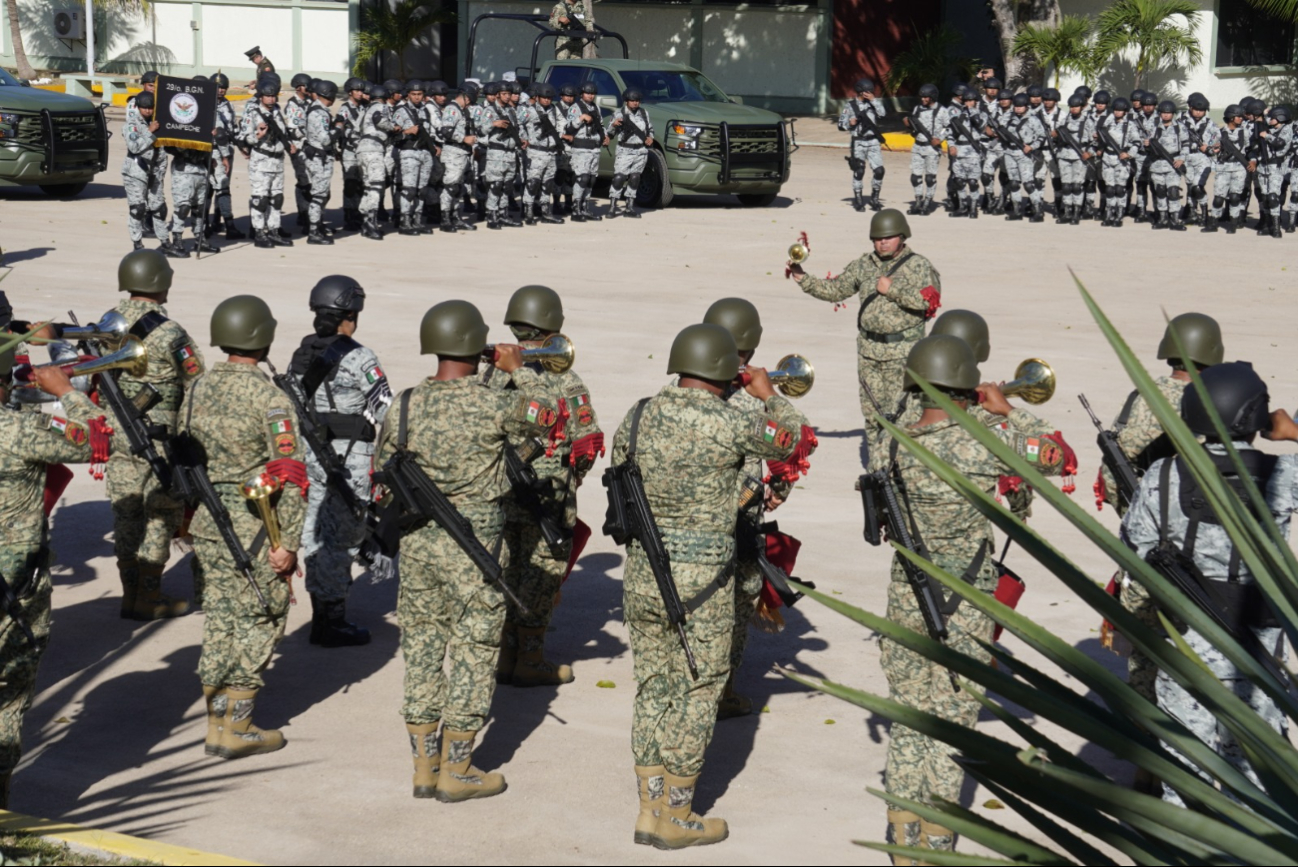 Conmemoran en Campeche el 112 aniversario de la creación del Ejército Mexicano