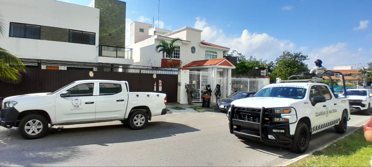 Catean “call center" en Cancún por presuntamente realizar llamadas de extorsión 