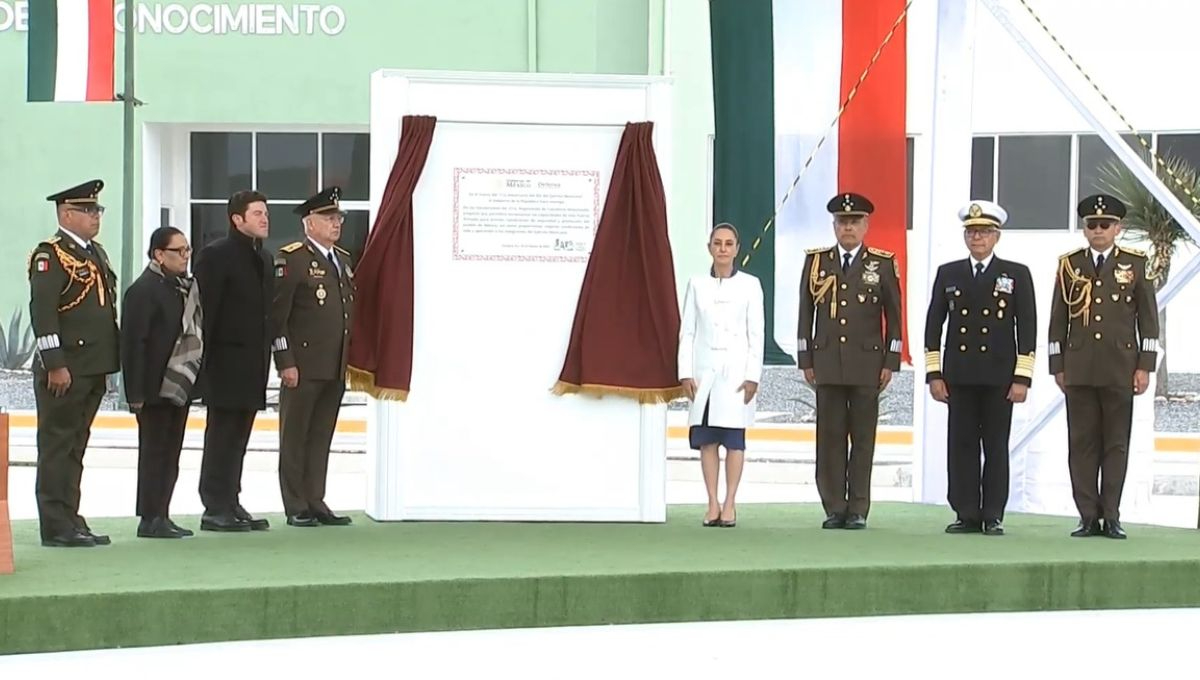 La Presidenta de México inauguró las instalaciones del 27 regimiento de Caballería Motorizada en Cerralve, Nuevo León La Presidenta de México inauguró las instalaciones del 27 regimiento de Caballería Motorizada en Cerralve, Nuevo León