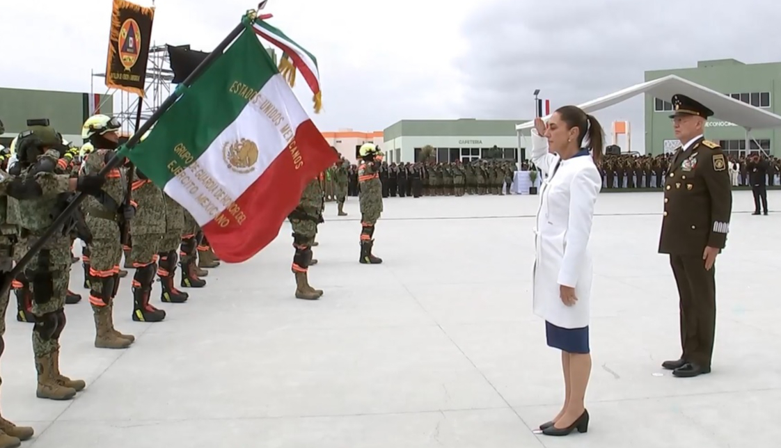 La presidenta encabeza en Nuevo León, el Día del Ejército mexicano La presidenta encabeza en Nuevo León, el Día del Ejército mexicano