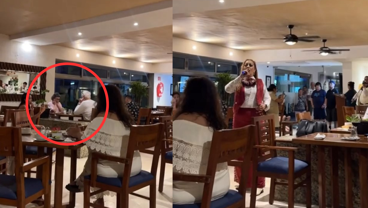 Extranjeros en Cancún se tapan los oídos, ¿por el mariachi? Esto pasó