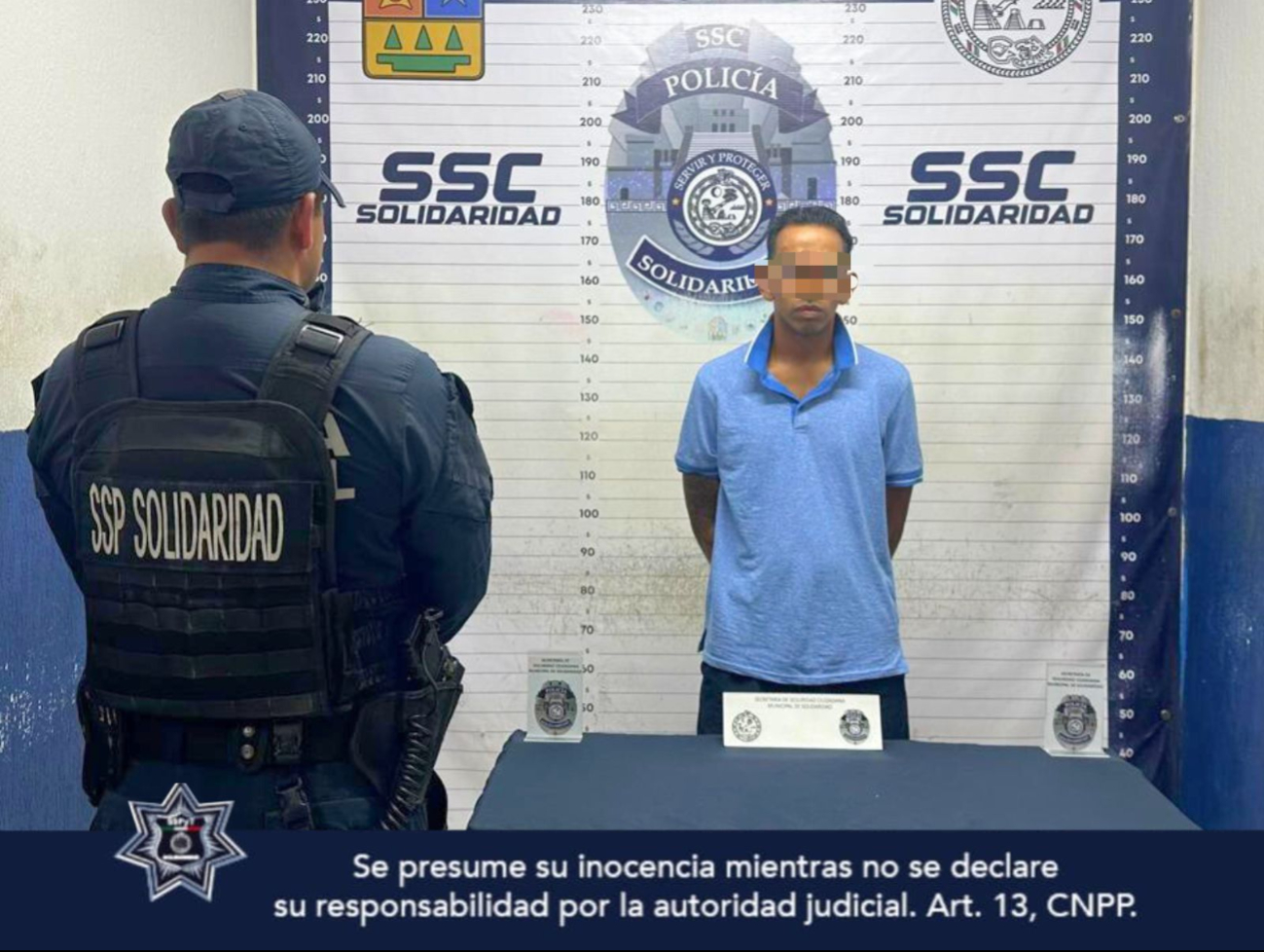 Detienen a duranguense por seguir a adolescente en Galaxia del Carmen II de Playa del Carmen