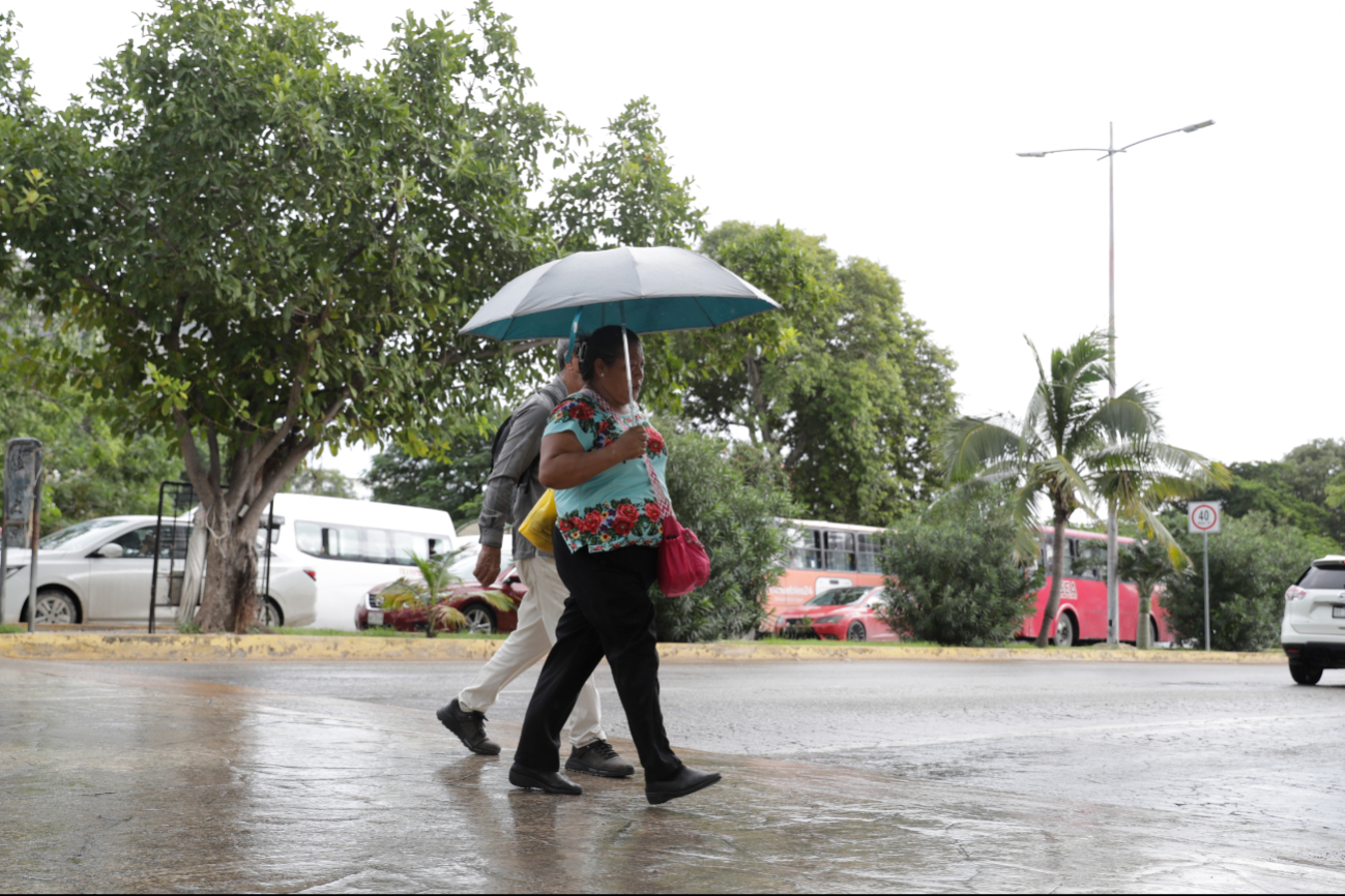 ¡No olvides el paraguas! Siguen las lluvias en Cancún: Este es el clima de hoy jueves 20 de febrero