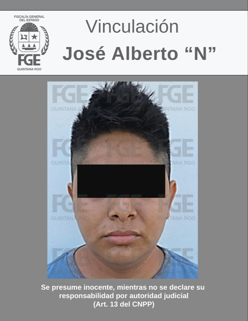 Vinculan a proceso a padrastro  del menor  que quemó con un encendedor en  Playa del Carmen