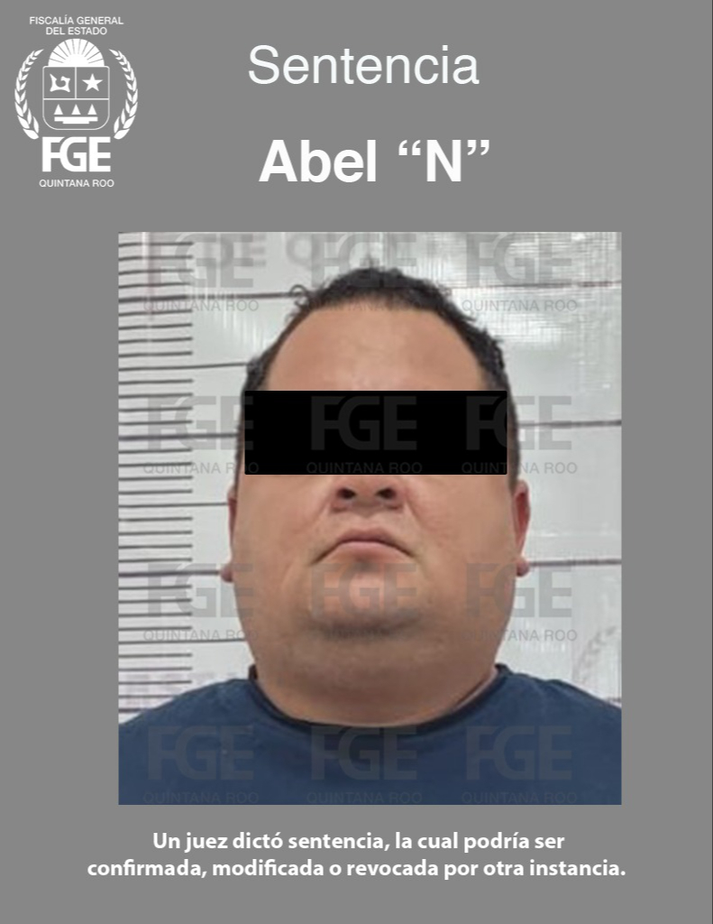 Sentencian a 16 años de cárcel a un hombre por feminicidio en Cancún 