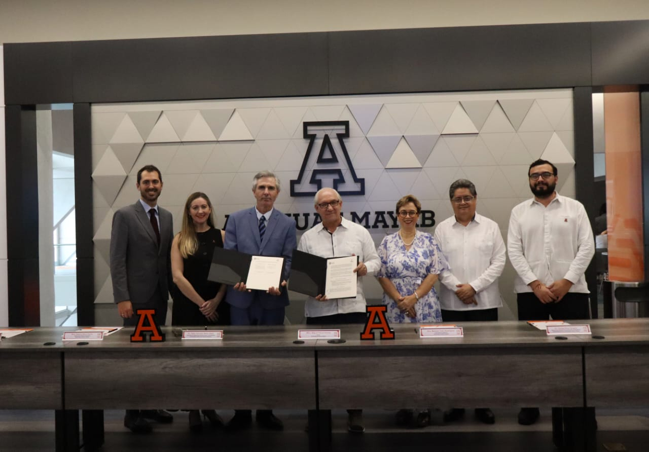 La Universidad Anáhuac Mayab firmó el convenio con la Universidad Católica San Antonio de Murcia
