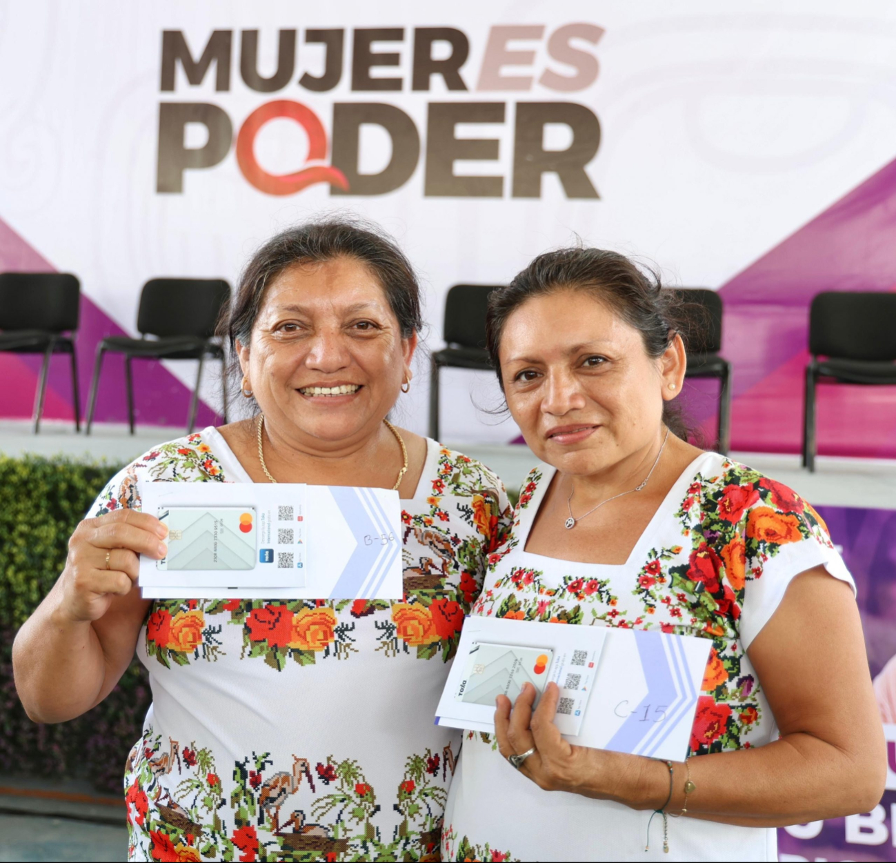 únicamente las beneficiaras registradas en "Mujer es Poder" podrán asistir únicamente las beneficiaras registradas en "Mujer es Poder" podrán asistir