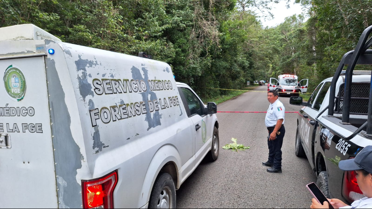 El cuerpo fue trasladado a las instalaciones del Servicio Medico Forense El cuerpo fue trasladado a las instalaciones del Servicio Medico Forense