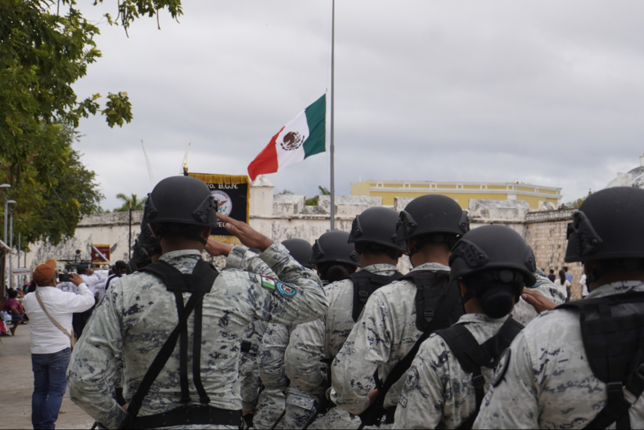 Campeche conmemorará el 90 Aniversario del Día de la Bandera con Homenaje Cívico