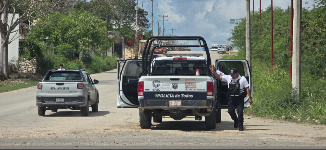 Persecución en Escárcega termina con un hombre acusado de portar arma de fuego