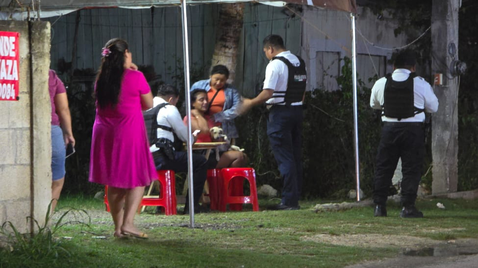 Al calor de las copas mujer es golpeada por su pareja sentimental en Escárcega 