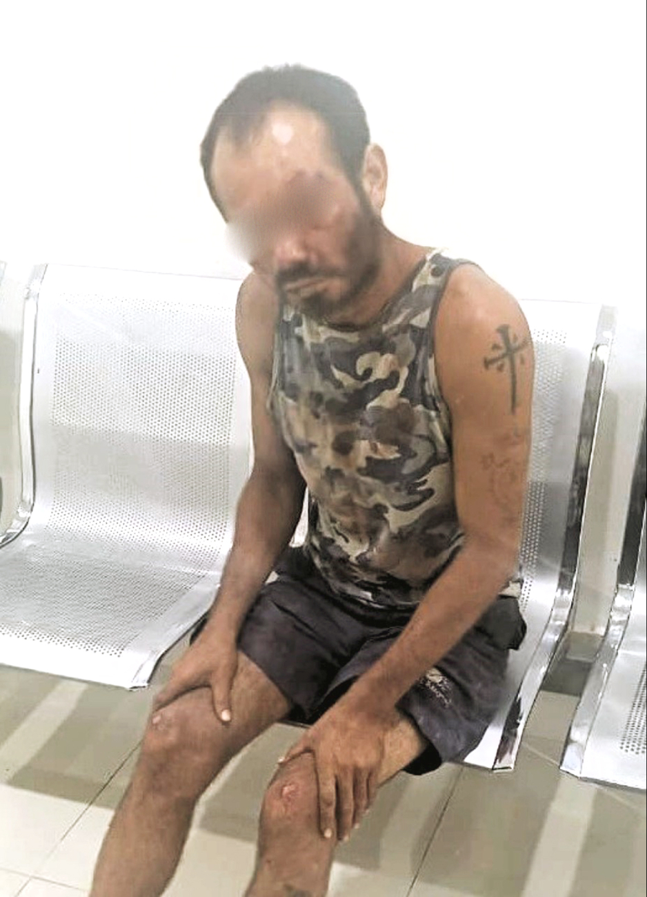 El reporte de la huída del hombre preocupó al resto de pacientes El reporte de la huída del hombre preocupó al resto de pacientes