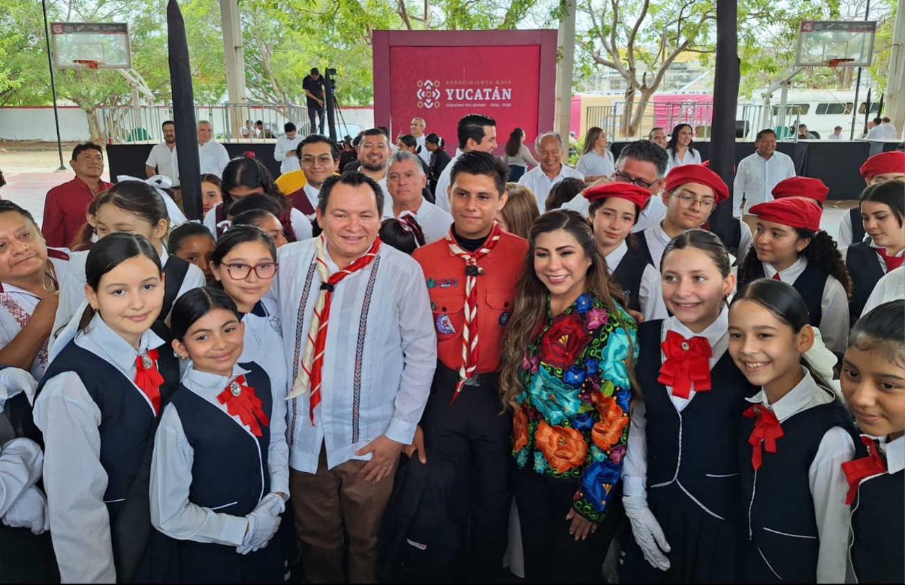 El evento se enlazó al de la presidenta Claudia Sheinbaum en la CDMX El evento se enlazó al de la presidenta Claudia Sheinbaum en la CDMX