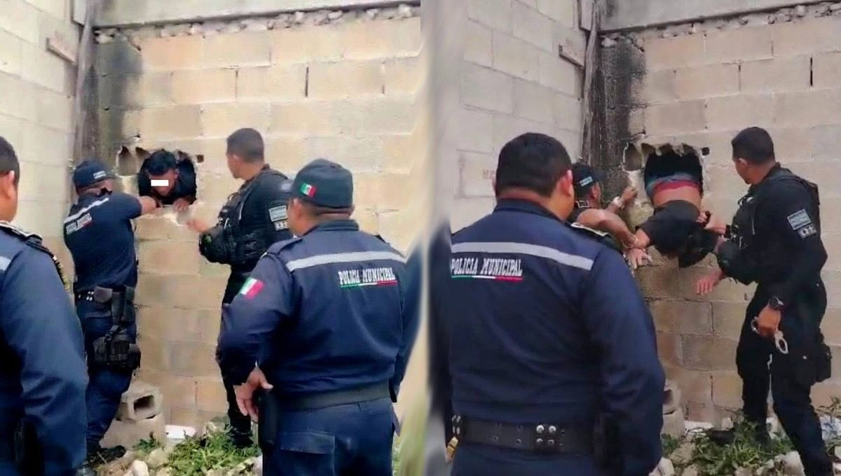 ¡Con las manos en la masa! Cae ladrón de una tienda en Hunucmá