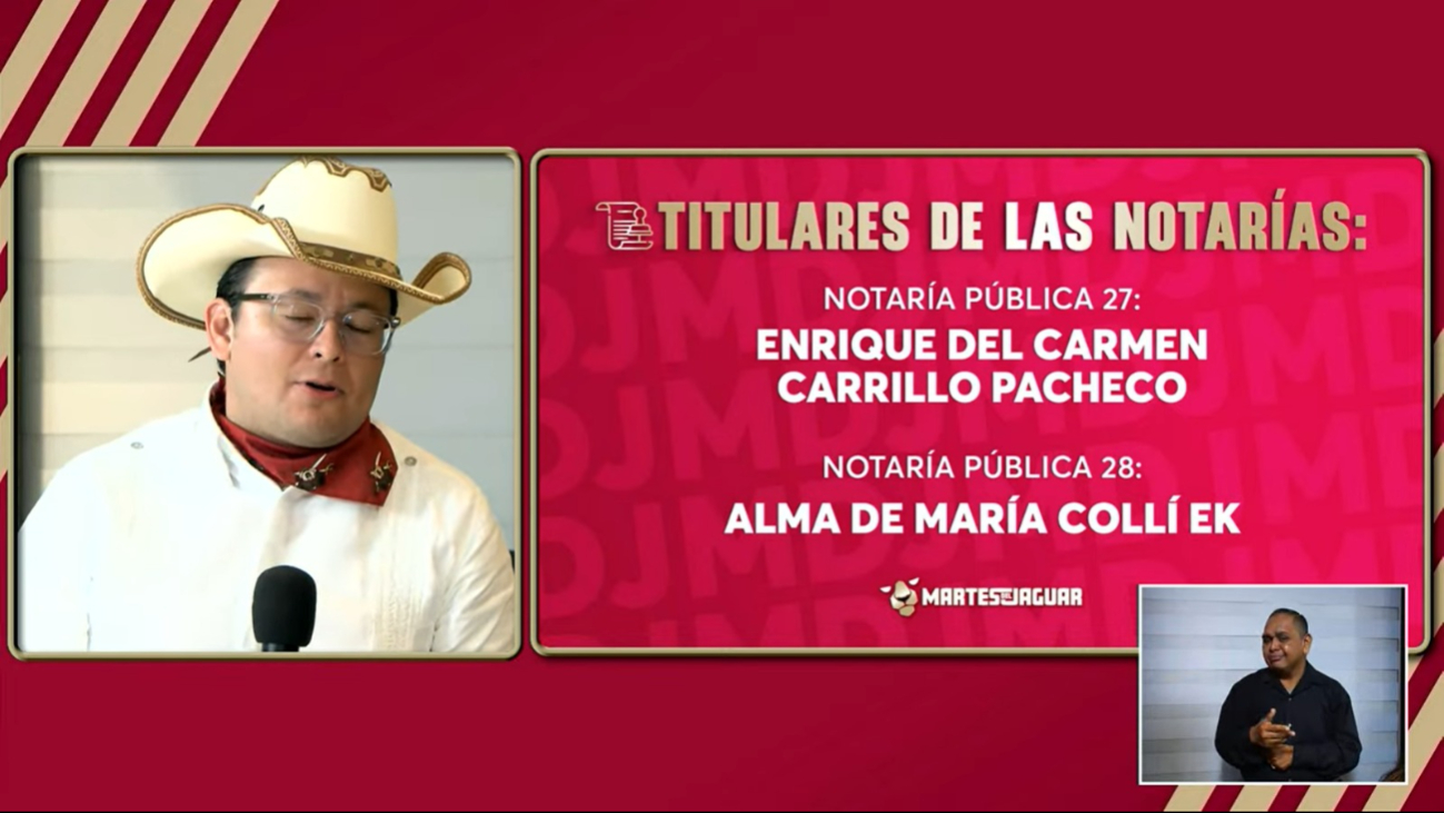 Notarías Públicas 28 y 27 del Estado de Campeche son suspendidas; ¿cuál es la razón?