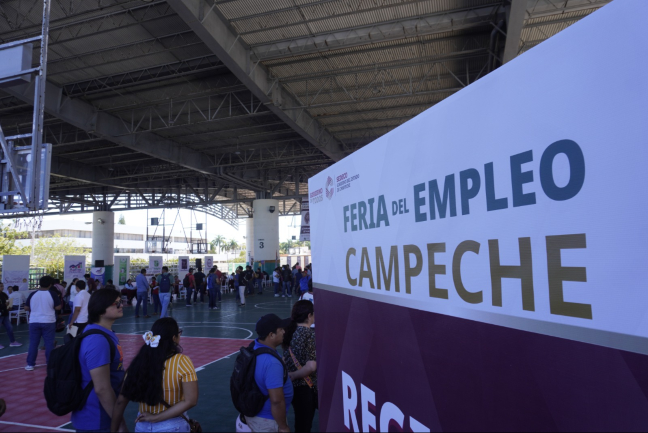Ferias del empleo en Campeche sirven para revertir condiciones de informalidad laboral