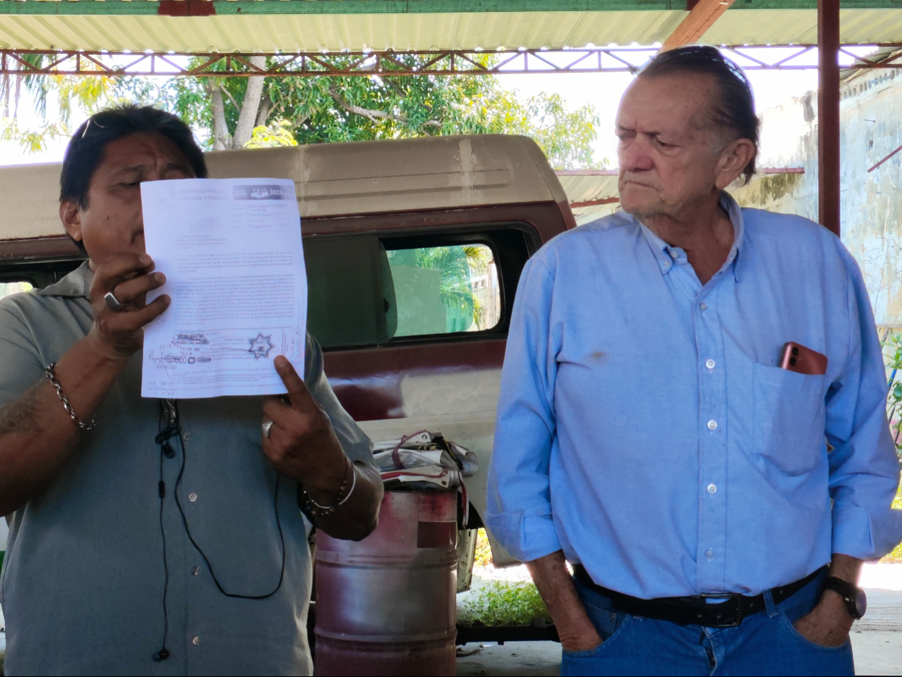 Se llevó una copia sobe un acuerdo para una reunión en la Isla para hacer de forma conjunta acciones en contra del servicio ilegal Se llevó una copia sobe un acuerdo para una reunión en la Isla para hacer de forma conjunta acciones en contra del servicio ilegal